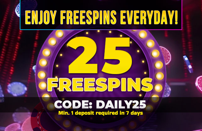 Win 25 Freespins